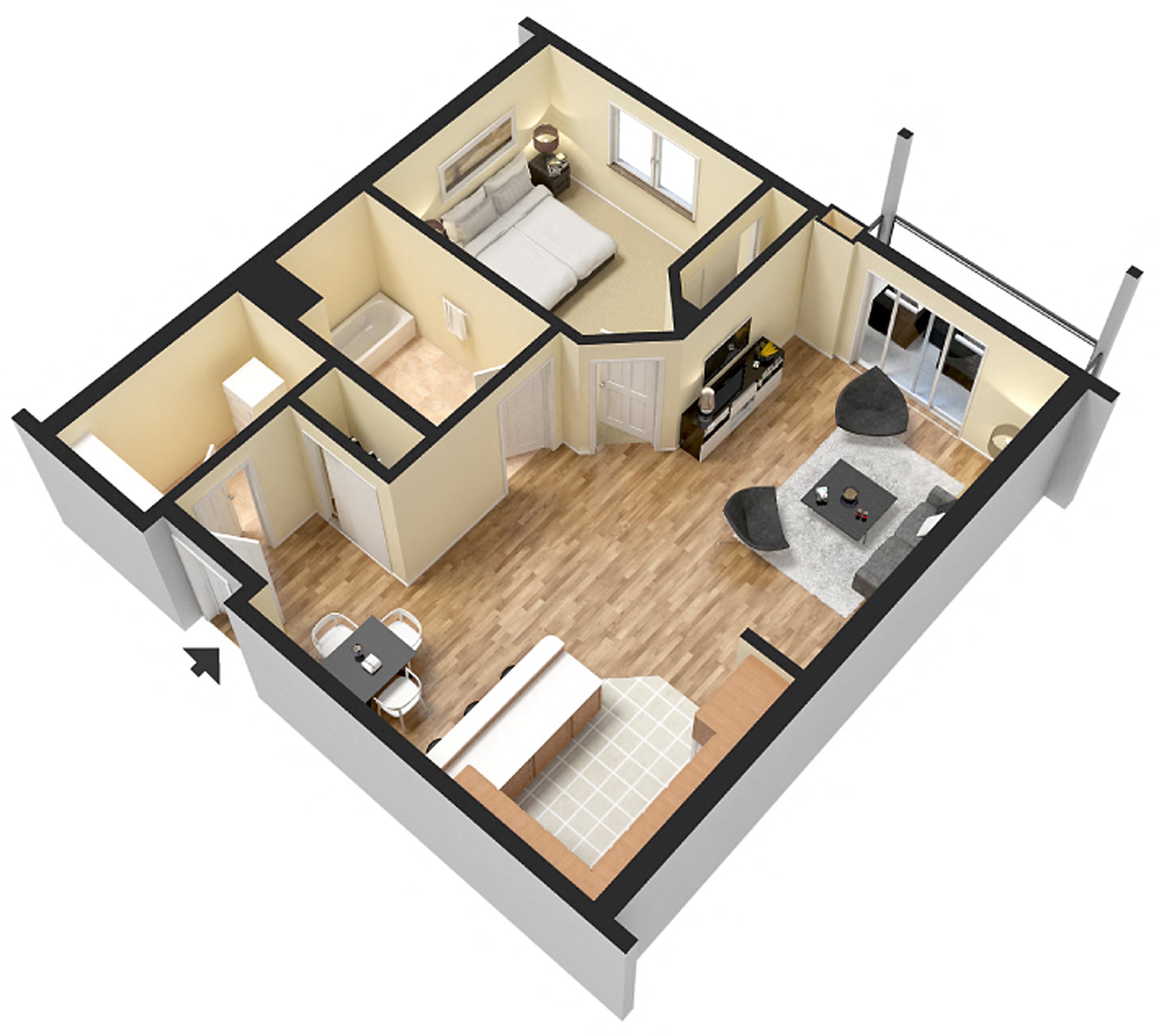 A Floor Plan 1